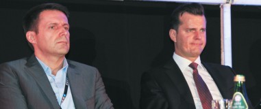Od lewej: Paweł Musiał, Członek Zarządu X5, Retail Group Russia; Jacek Roszyk, Przezes Żabka Polska