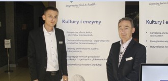 Tomasz Motylewski, Technical Sales Manager – Dairy i Jerzy Sell, Technical Sales Manager – Dairy w firmie Chr. Hansen Poland