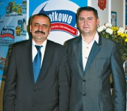 Piotr Borowski, Prezes Zarządu w mleczarni Strzałkowo (SMU) oraz Paweł Strzelecki, Prezes Zarządu mleczarni Kalisz (OSM)