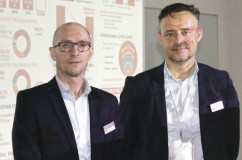 Karsten Bang, Regional Sales Manager Scandinavia and Nordic Countries (Food Europe Division w Constantia Flexibles) i Steen Buechner Midtiby, Product Manager (Food Europe Division, Constantia Flexibles).