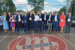 Grupa Mlekovita uhonorowała wyróżnieniami i statuetkami swoich dostawców.