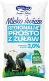 Mleko świeże od krów z wypasem pastwiskowym 2%