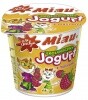 Jogurt ekologiczny dla dzieci Miau malina