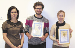 Od lewej: Magdalena Klimczak, Dyrektor Marketingu; Grzegorz Krawczyk, Junior Brand Manager; Monika Idźkowska, Brand Manager w Mleczarni Turek