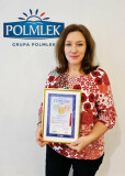 Grupa Polmlek otrzymała najwyższe wyróżnienia za deser Nutri Vege w kategorii Bio/Wege/Vegan i Nutri Vege napój roślinny w kategorii Innowacje Roku. Nagrodzony został także jogurt naturalny z owsianką. Na zdjęciu Joanna Kołodyńska, Dyrektor Marketingu Grupy Polmlek.