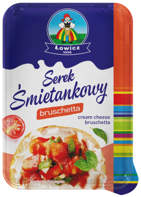 serek śmietankowy bruschetta 150 g Łowicz min 1
